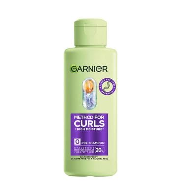 Garnier Garnier Method For Curls Pre-Shampoo, Up To 100H Moisture. Silicone Free, Vegan Formula,200 ml, 200ml