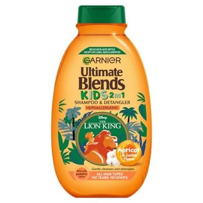 Garnier Garnier Ultimate Blends Kids Apricot No Tears Easy Detangling Shampoo All Hair Types250 ml, 250ml