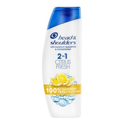 Head & Shoulders Head & Shoulders Citrus Fresh 2In1 Anti Dandruff Shampoo For Greasy Hair 330Ml. Daily Use