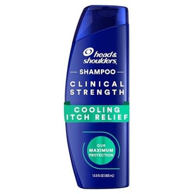 Head & Shoulders Head & Shoulders Cooling Itch Rescue 400Ml Selenium Sulphide Clinical Strength Anti-Dandruff Shampoo