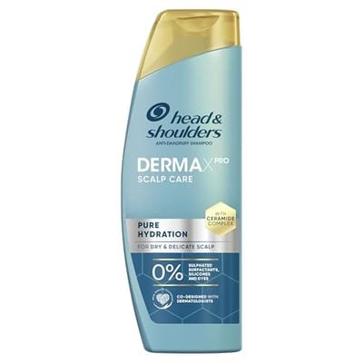 Head & Shoulders Head & Shoulders Dermaxpro Pure Hydration Anti Dandruff Shampoo 300Ml For Dry, Delicate Scalp & Hair
