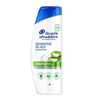 Head & Shoulders Head & Shoulders Sensitive Scalp Anti-Dandruff Shampoo 400Ml With Aloe Vera Br/>