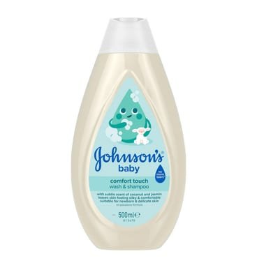 Johnson & Johnson Johnson & Johnson Johnson's Comfort Touch Wash & Shampoo 500ml
