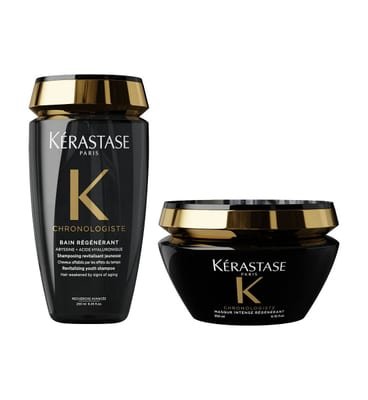Kerastase Kerastase Chronologiste Youth Revitalising Shampoo & Masque Intense Regenerant Duo Bundle