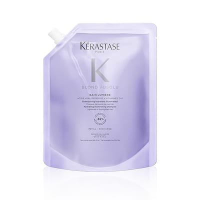 Kerastase Kerastase Kérastase Blond Absolu Shampoo Hydrating Refill Pouch For Lightened & Highlighted Blonde Hair With Hyaluronic Acid 500ml