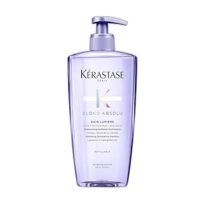 Kerastase Kerastase Kérastase Blond Absolu Shampoo Hydrating Refillable Bottle For Lightened & Highlighted Blonde Hair With Hyaluronic Acid 500ml