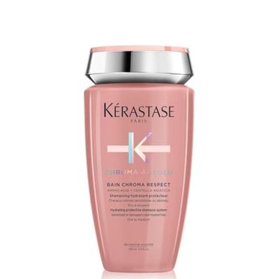 Kerastase Kerastase Kérastase Chroma Absolu, Hydrating Shampoo, Color-Treated Hair, Fine To Medium, Hyaluronic Acid, Bain Respect,250 ml, 250ml