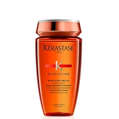 Kerastase Kerastase Kérastase Discipline, Oil-Infused Anti-Frizz Shampoo, For Voluminous & Unruly Hair, With Marula Oil, Bain Oleo Relax,250 ml, 250ml