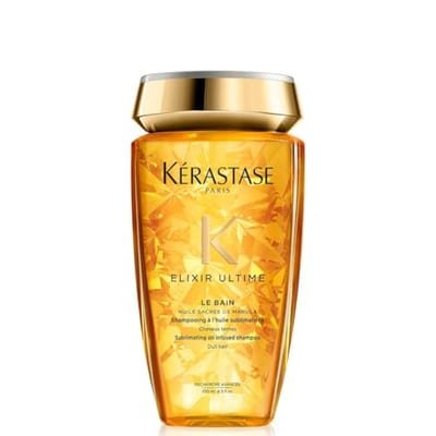 Kerastase Kerastase Kérastase Elixir Ultime, Oil-Infused Shine Shampoo, For Dull Hair, With 5 Precious Oils, Ultime Bain,250 ml, 250ml