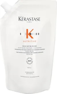 Kerastase Kerastase Kérastase Nutritive Bain Satin Riche Shampoo Refill Pouch With Niacinamide For Very Dry Hair 500ml