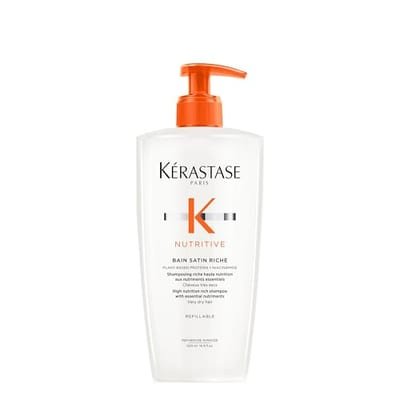 Kerastase Kerastase Kérastase Nutritive Bain Satin Riche Shampoo Refillable Bottle With Niacinamide For Very Dry Hair 500ml