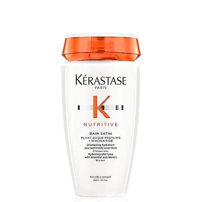 Kerastase Kerastase Kérastase Nutritive, Hydrating Shampoo For Dry Hair, Nourishing Formula With Niacinamide, Restores Shine, Bain Satin250 ml, 250ml