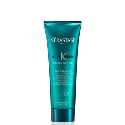 Kerastase Kerastase Kérastase Resistance, Gel Shampoo For Over-Stressed & Very Damaged Hair, With Fibra-Kap, Bain Thérapiste,250 ml, 250ml