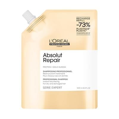 L'Oreal Professionnel L'Oreal Professionnel Absolut Repair Shampoo For Dry And Damaged Hair Refill 500ml