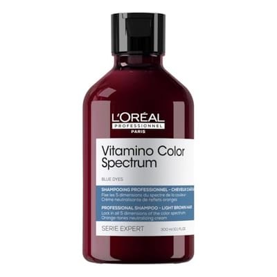 L'Oreal Professionnel L'Oreal Professionnel Vitamino Color Spectrum Blue Tinted Shampoo For Light Brown Coloured Hair 300ml