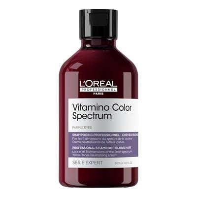 L'Oreal Professionnel L'Oreal Professionnel Vitamino Color Spectrum Purple Tinted Shampoo For Blonde Coloured Hair 300ml