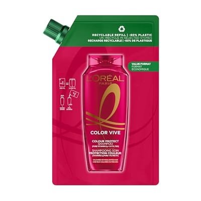 Loreal L'Oreal Paris Elvive Colour Protect Shampoo Refill Pouch 500ml