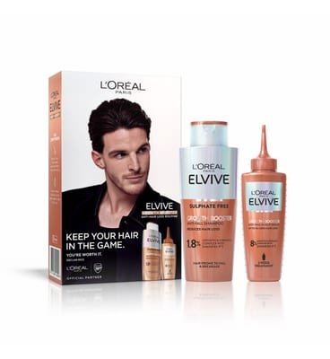 Loreal L'Oreal Paris, Elvive Growth Booster, Shampoo And Scalp Serum Set