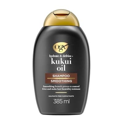 OGX OGX Hydrate & Defrizz+ Kukui Oil Ph Balanced Shampoo 385ml