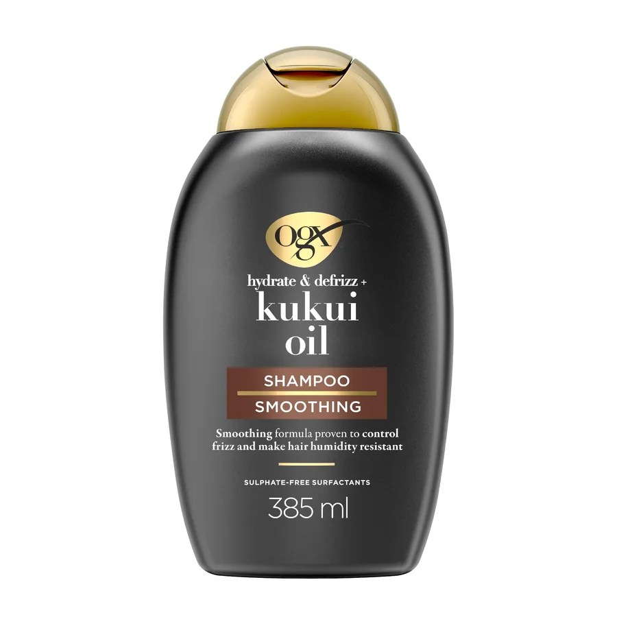 OGX OGX Hydrate & Defrizz with Kukui Oil Smoothing Shampoo