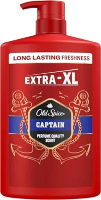 Old Spice Old Spice Captain Men's Shower Gel & Shampoo 1000Ml Multi-Use 3-In-1 Hair-Face-Body Wash