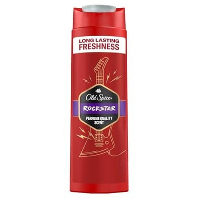 Old Spice Old Spice Rockstar Men's 3-In-1 Wash, Shower Gel & Shampoo 400ml