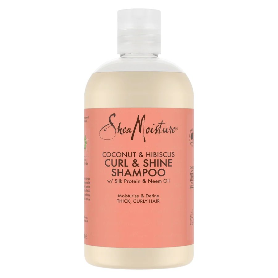 Shea Moisture Shea Moisture Coconut & Hibiscus sulphate free shampoo Curl & Shine Shampoo for thick