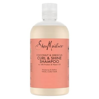 Shea Moisture Shea Moisture Sheamoisture Coconut & Hibiscus Curl Shine Shampoo For Curly Hair 384 ml