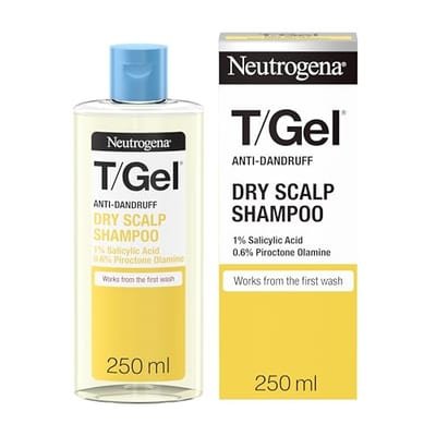 T/Gel T/Gel Neutrogena Dry Hair Anti-Dandruff Shampoo, 250ml