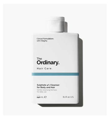 The Ordinary The Ordinary 4% Sulphate Cleanser For Body And Hair - Gentle Shampoo Wash 240ml