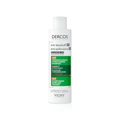 Vichy Vichy Dercos Anti-Dandruff 2In1 Dermatological Conditioning Shampoo200 ml, 200ml