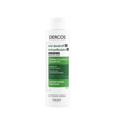 Vichy Vichy Dercos Anti-Dandruff And Anti-Itch Dermatological Shampoo For Normal To Oily Hair With Salicylic Acid,200 ml, 200ml
