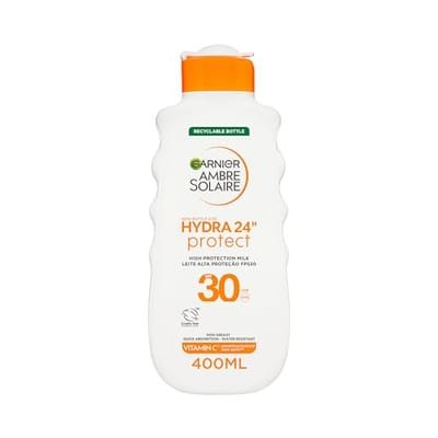 Ambre Solaire Ambre Solaire Garnier Hydra 24H Protect Sun Cream Lotion Spf30 400ml
