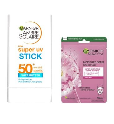 Ambre Solaire Ambre Solaire Garnier Super Uv Stick Spf50 & Face Mask