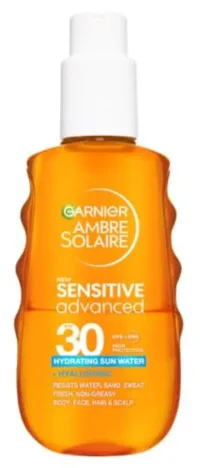 Ambre Solaire Ambre Solaire Sensitive Advanced Spf30 Hydrating Sun Cream Protection Water Face, Body, Hair & Scalp 150ml