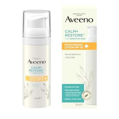 Aveeno Aveeno Face CALM+ Restore Moisturising Lotion SPF 50 (1 x