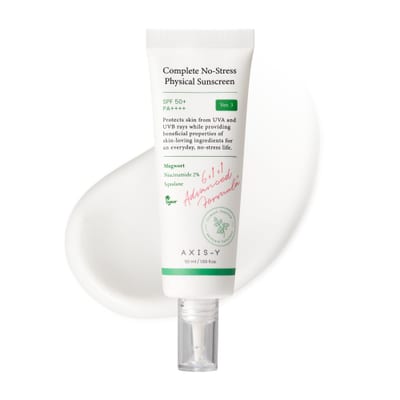 AXIS-Y AXIS-Y Complete No-Stress Physical Sunscreen SPF50+ 50ml