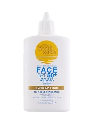 Bondi Sands Bondi Sands Everyday Non Tinted Face Fluid Spf50+ 50ml