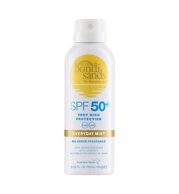 Bondi Sands Bondi Sands Everyday Spf50+ Sunscreen Aerosol Mist 160g