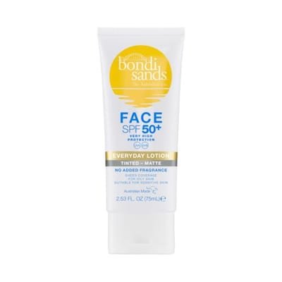 Bondi Sands Bondi Sands Spf50+ Everyday Tinted Matte Face Lotion 75ml