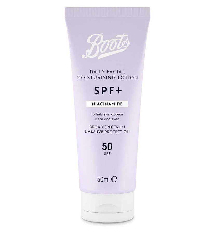 Boots Boots Spf+ Niacinamide Moisturising Lotion Spf50 50Ml