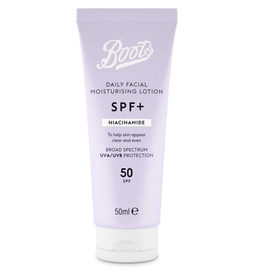 Boots Boots Spf+ Niacinamide Moisturising Lotion Spf50 50Ml