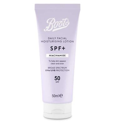 Boots Boots Spf+ Niacinamide Moisturising Lotion Spf50 50Ml