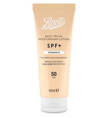 Boots Boots Spf+ Vitamin C Moisturising Lotion Spf50 50Ml