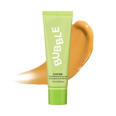 Bubble Bubble Plus One Tinted Daily Mineral Sunscreen Broad Spectrum Spf 30