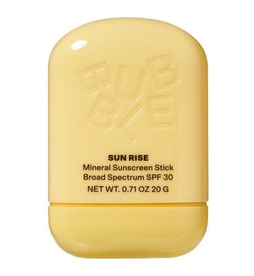 Bubble Bubble Skincare Sun Rise Mineral Sunscreen Stick Broad Spectrum Spf 30 20g