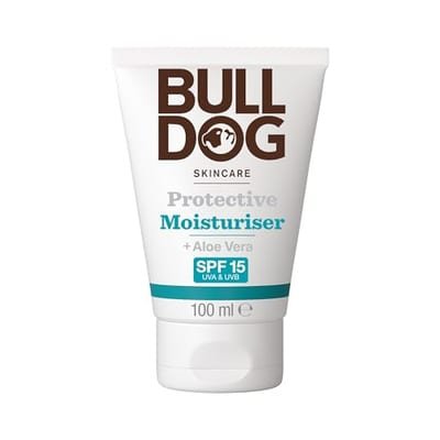 Bulldog Bulldog Skincare Protective Spf 15 Face Moisturiser For Men, Men's Cream, Uva/uvb Sun Protection, 100ml