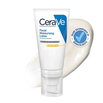 CeraVe CeraVe AM Facial Moisturising Lotion SPF50 (52ml)