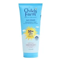 Child's Farm Childs Farm Spf 50+ Sun Cream200 Ml Fragrance Free Sunscreen For Kids & Sensitive Skin, 200ml