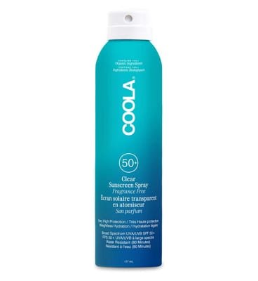 Coola Coola Clear Sunscreen Spray Spf50